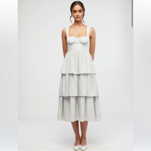 Weworewhat corset maxi dress size 0